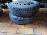 2x Winterreifen 165/65R14 83T Stahlfelge 5,000x14H ET48